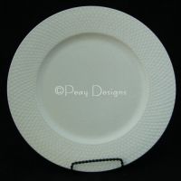 Wedgwood STONEWEAVE LINEN Stoneware Dinner Plate